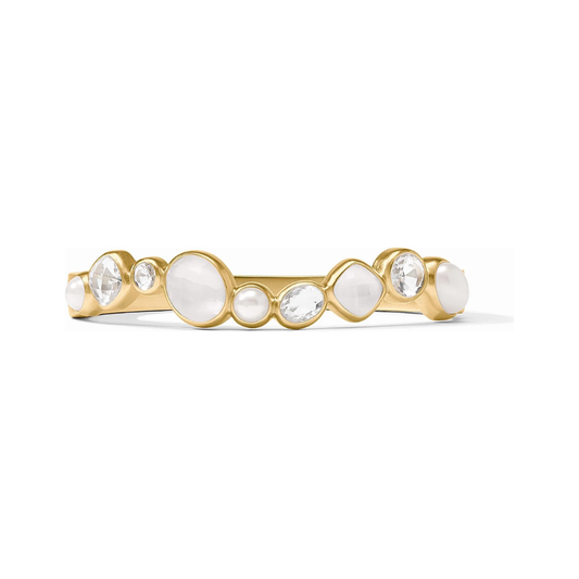 Kaleidoscope Hinge Bangle Clear