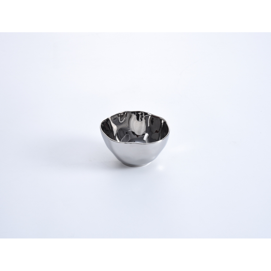 Simple Snack Bowl Silver