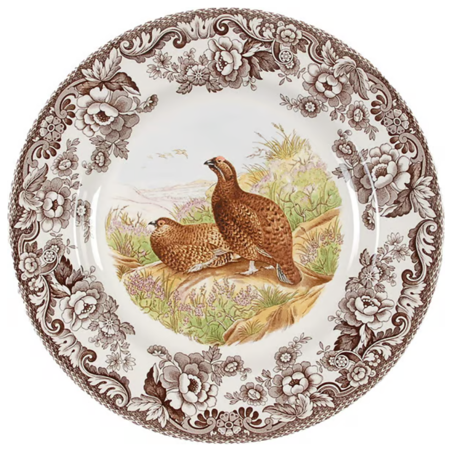 Woodland Dinner Collection - Grouse - 10.5" Dinner