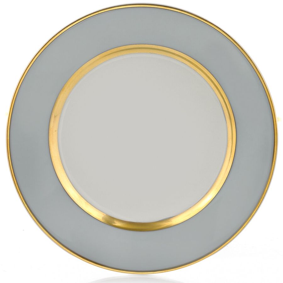 Mak Grey Gold B&B Plate