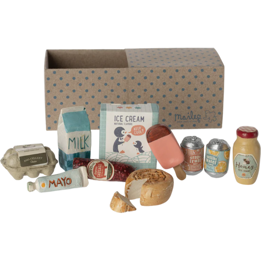 Miniature Grocery Box