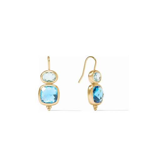 Kaleidoscope Earring Bahamian Blue