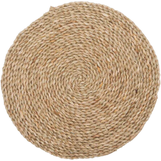 Lucian Round Seagrass Placemat