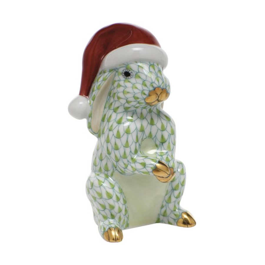 Santa Bunny Green