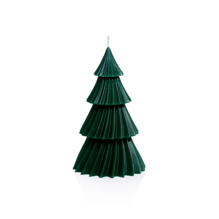 Twinkle Tree Candle Green