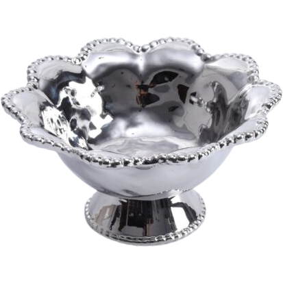 PB Footed Scalloped Bowl