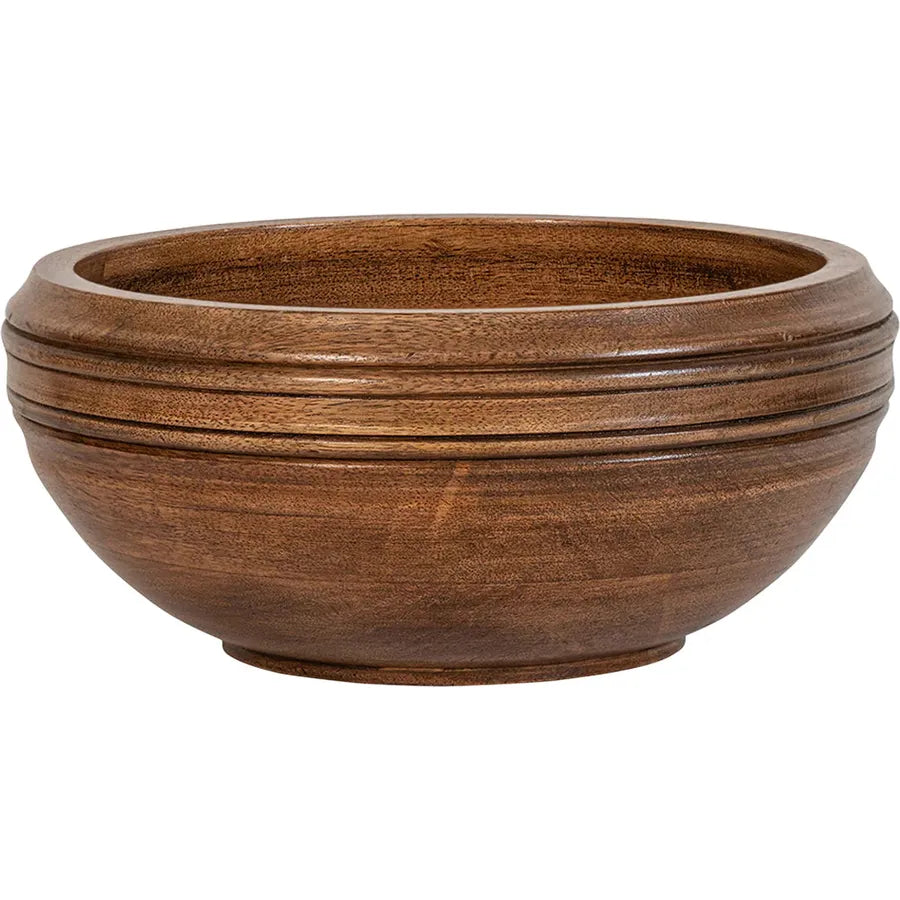 Bilbao Wood Serving Bowl 12"