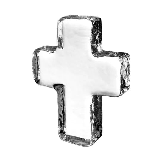 Glass Cross Large