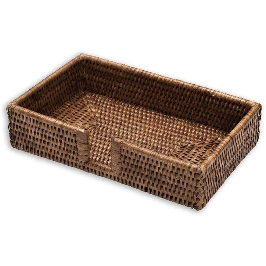 Caspari Rattan Holders