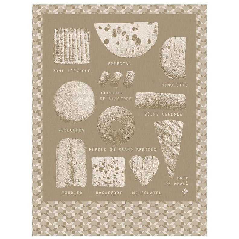 Fromages Tea Towel