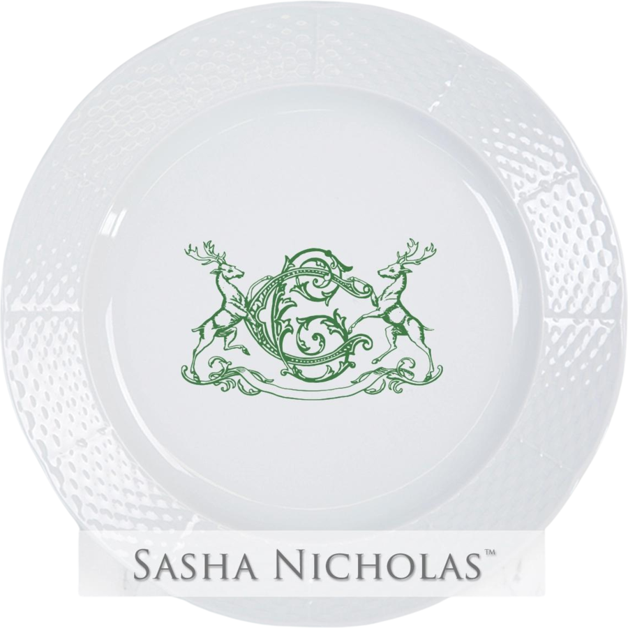 Sasha Nicholas Weave Salad Plate