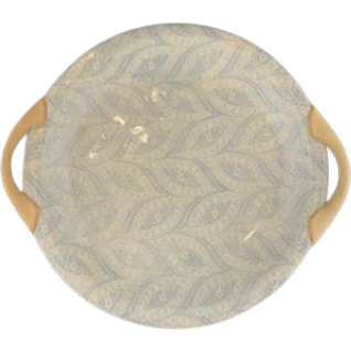 Vegetable Handled Bowl Paisley Opal