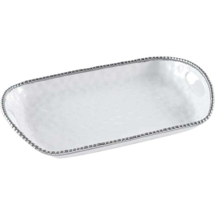 PB Rectangular Tray W/Handles