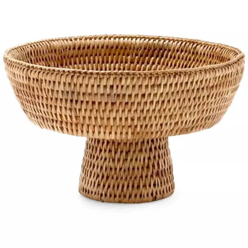 Londyn Rattan Footed Bowl