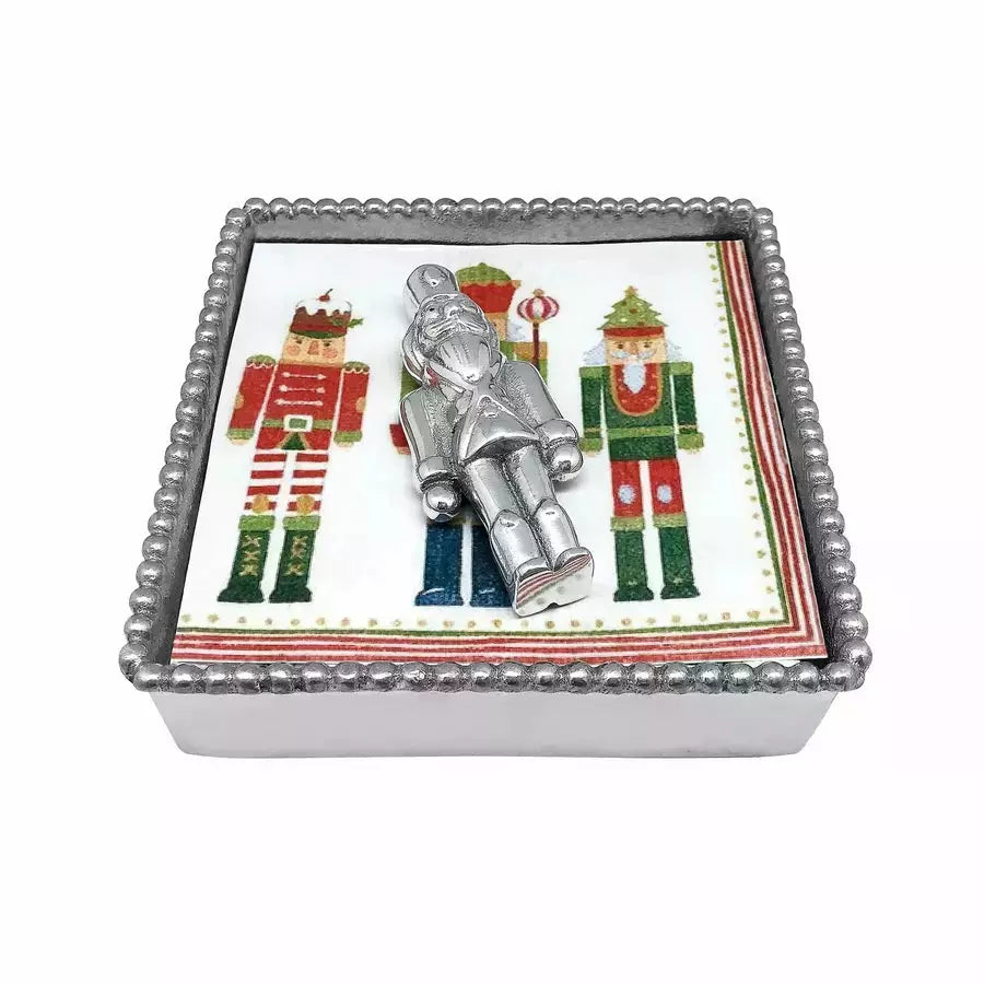 Christmas Napkin Box 3pc Set