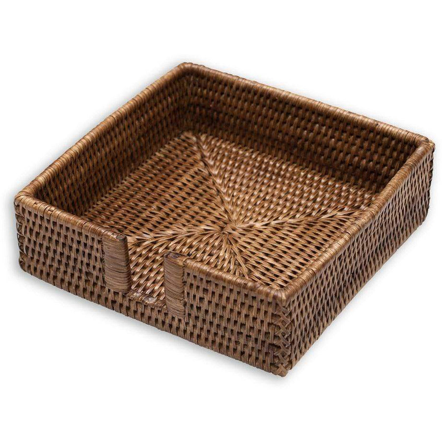 Caspari Rattan Holders