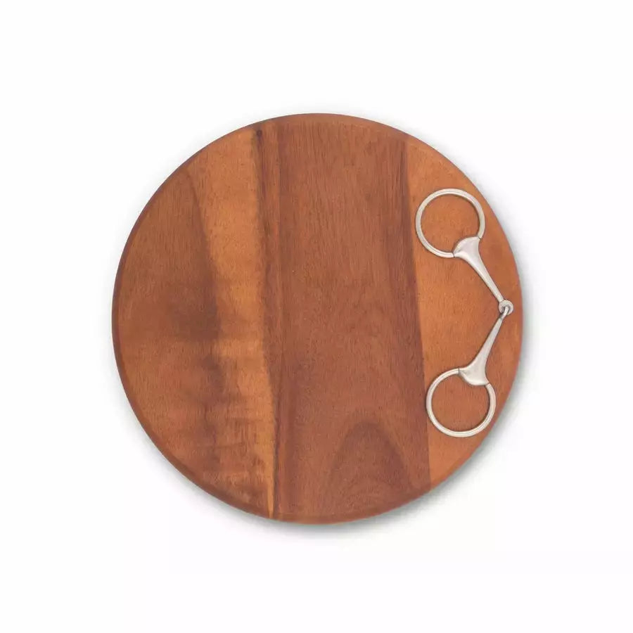 Equestrian bit cheese board