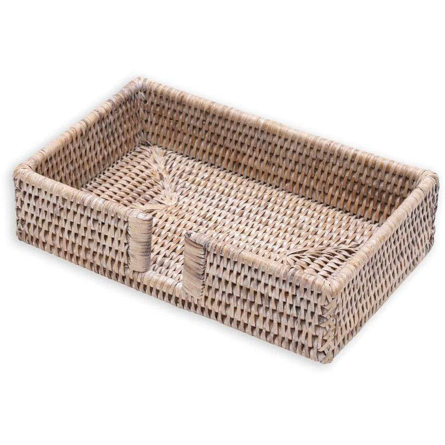 Caspari Rattan Holders