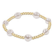 Admire Gold 3mm Bead Bracelet