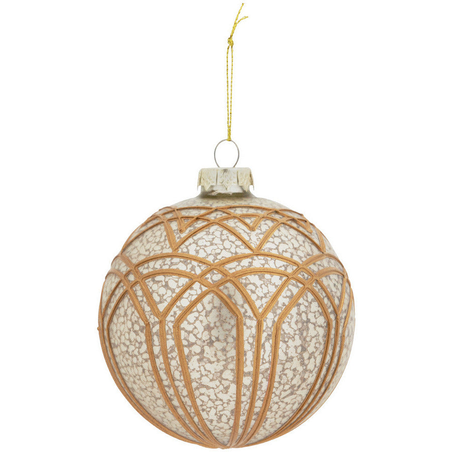 Art Deco Antique Glass Ball
