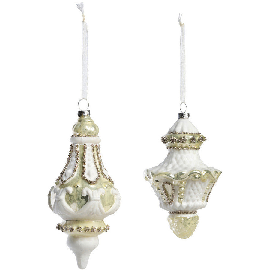 Golden Pearl Pattern Finial