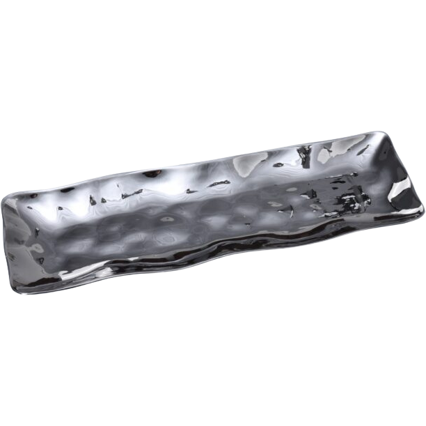 PB Rectangular Serving Piece Silver