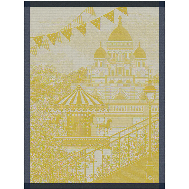 Promenade Parisienne Tea Towel