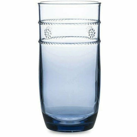 Isabella Acrylic Chambray Glassware