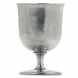 Pewter beer goblet