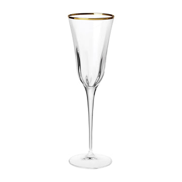Optic Gold Glassware Collection