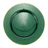 Metallic Glass Emerald Service Plate