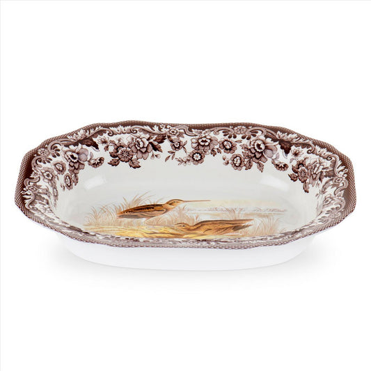 Woodland Open Vegetable Dish 11.5"snipe