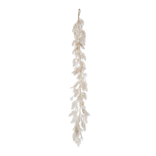 72" Gold Leaf & Pearl Garland