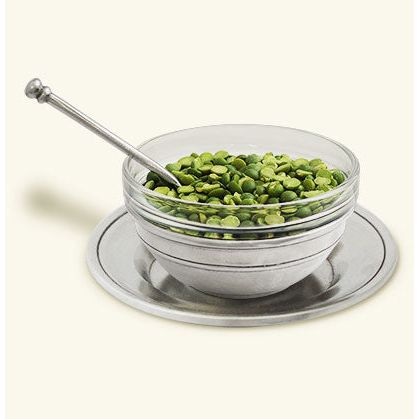 Condiment Uno w/ Spoon and Saucer