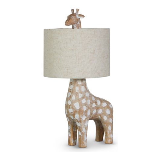 19.5" Giraffe Lamp with Shade