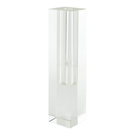 Tall Slim Crystal Bud Vase