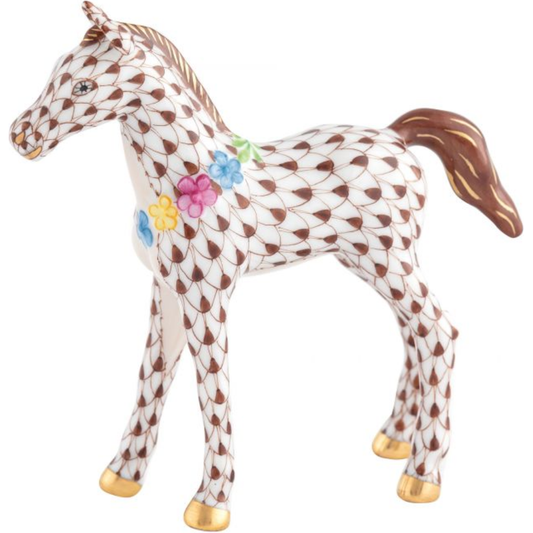 Foal w/ Flowers Chocolate