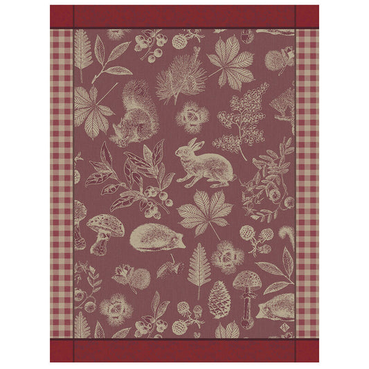 Dans Le Bois Tableau Tea Towels