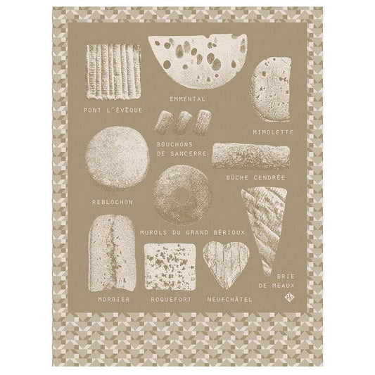 Fromages Tea Towel