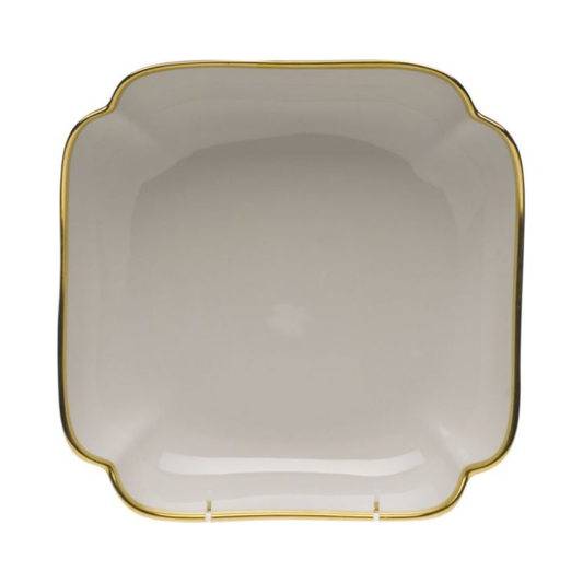 Gwendolyn 11" SQ. Fruit Dish - White