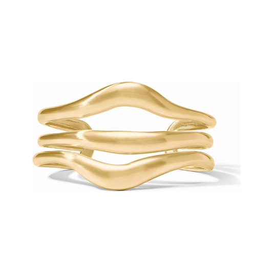 Wave Cuff Gold