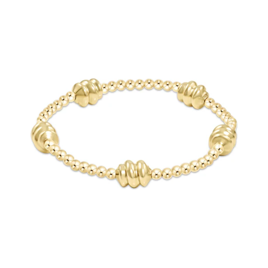 Admire Gold 3mm Bead Bracelet