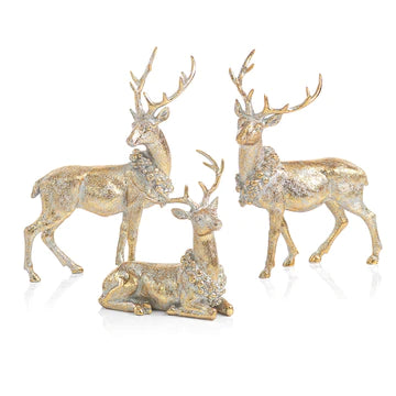 Deer w/ Ornamental Wreath