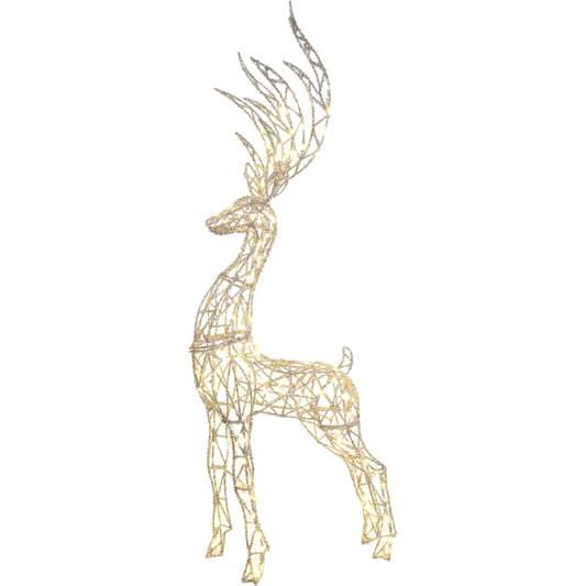 Deer Standing With Lights 26''WX63''H