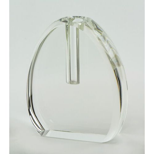 Crystal Teardrop Bud Vase