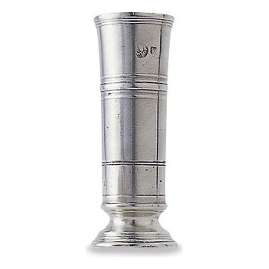 Footed Cylinder Vase