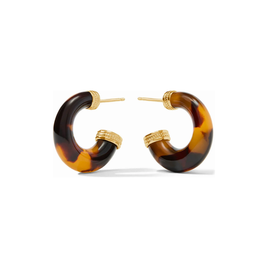 Madison Statement Hoop Tortoiseshell S