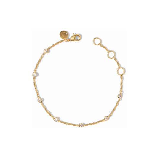 Celeste Delicate Bracelet Gold cz