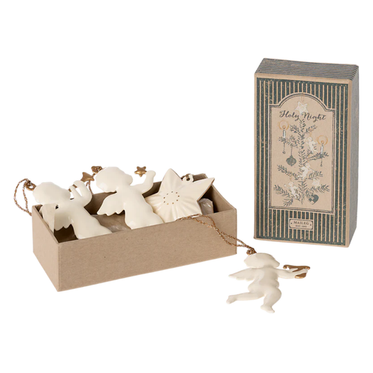 Metal Ornament Set Holy Night