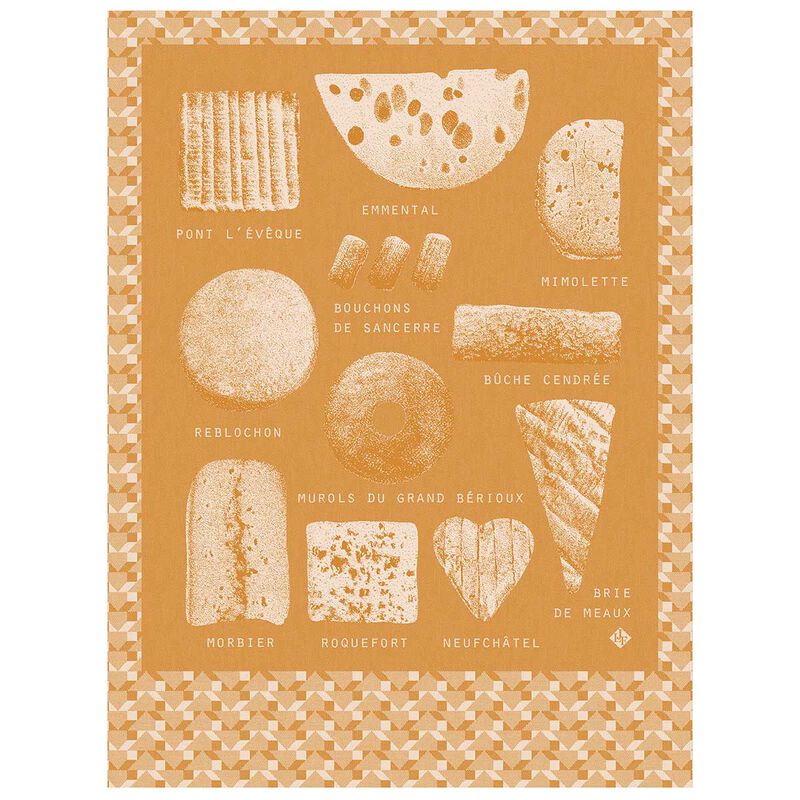 Fromages Tea Towel